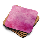 Watercolour Pink Coaster
