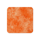 Watercolour Orange Coaster