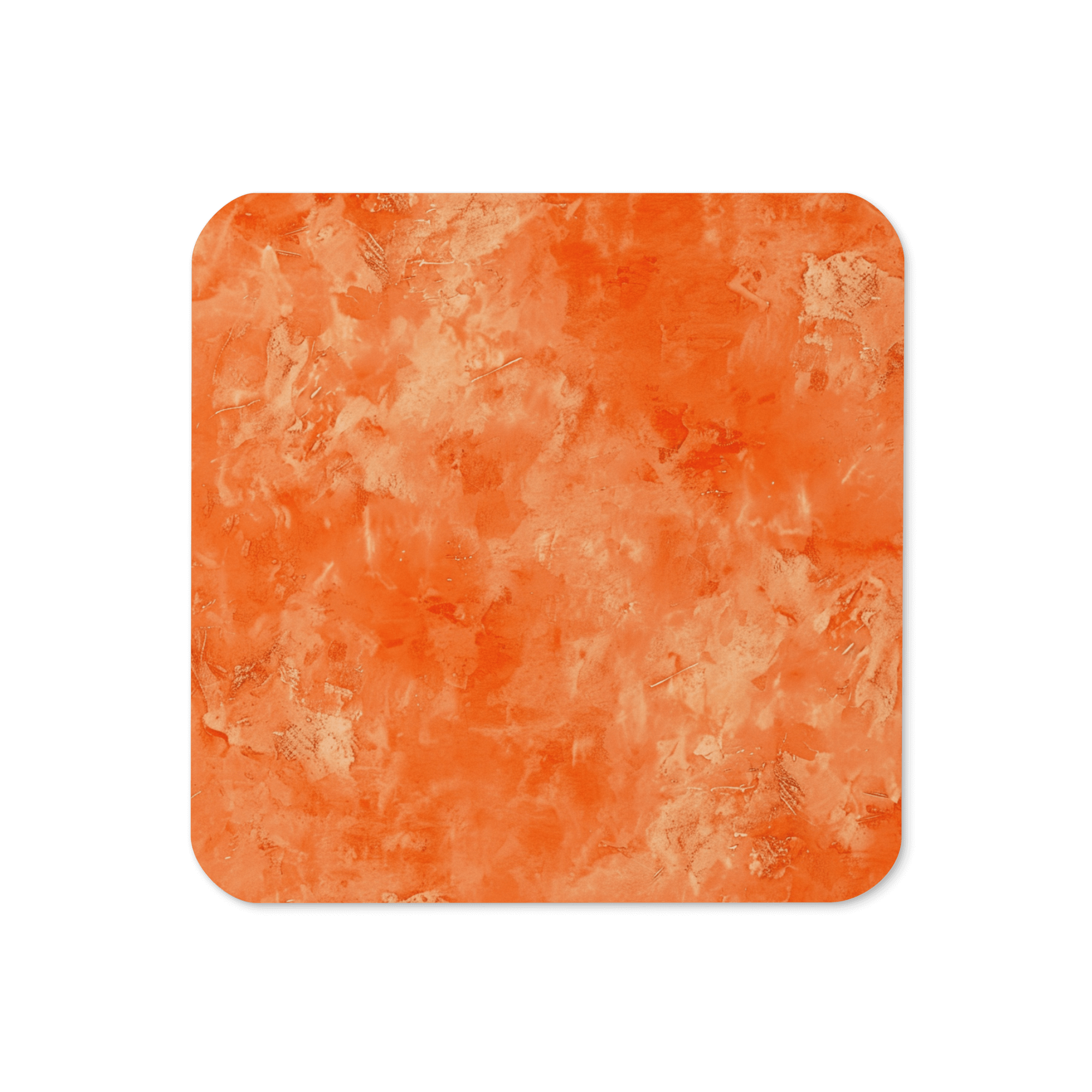 Watercolour Orange Coaster