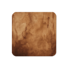 Watercolour Brown Coaster
