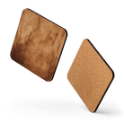 Watercolour Brown Coaster