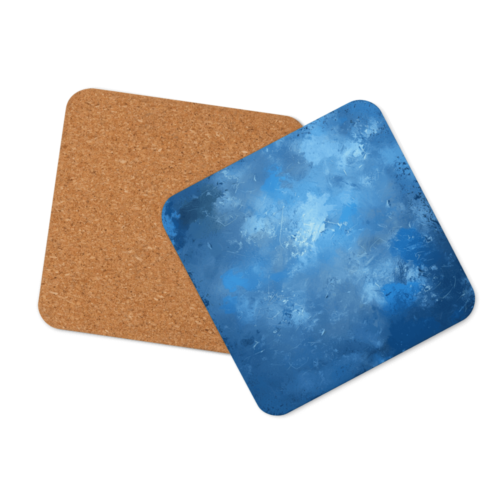 Watercolour Blue Coaster
