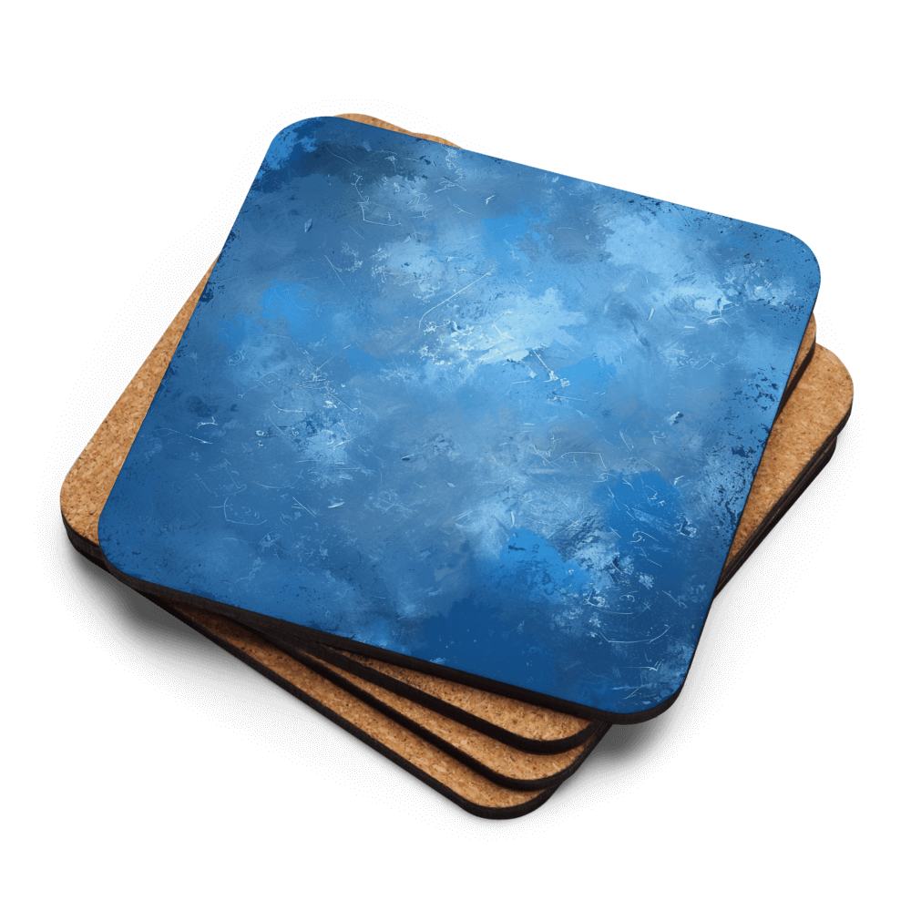 Watercolour Blue Coaster