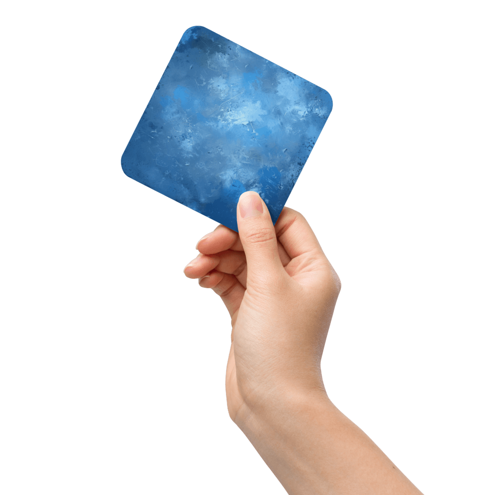 Watercolour Blue Coaster