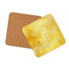 Watercolour Yellow Coaster