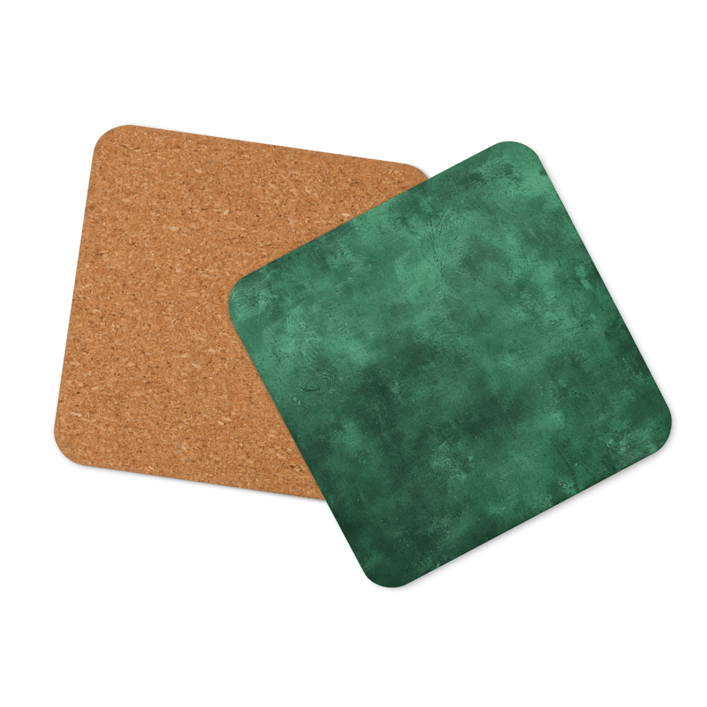 Watercolour Green Coaster