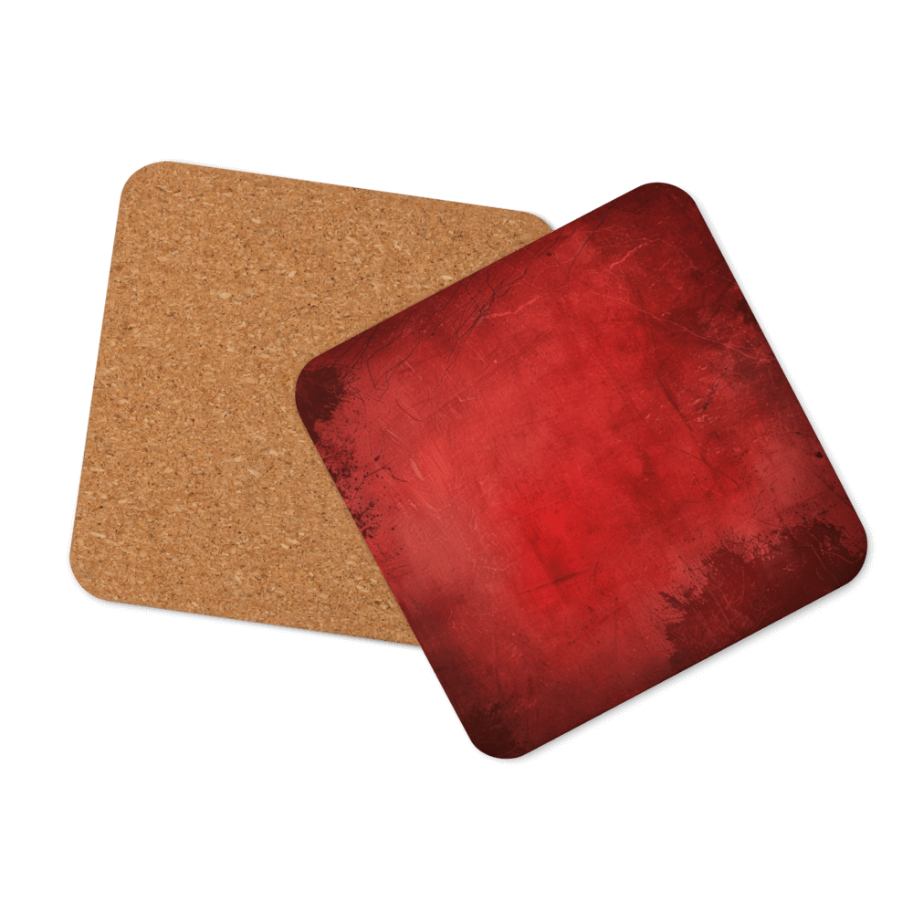 Watercolour Red Coaster