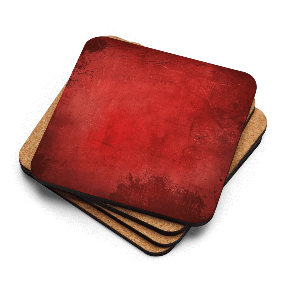 Watercolour Red Coaster