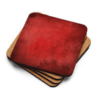 Watercolour Red Coaster