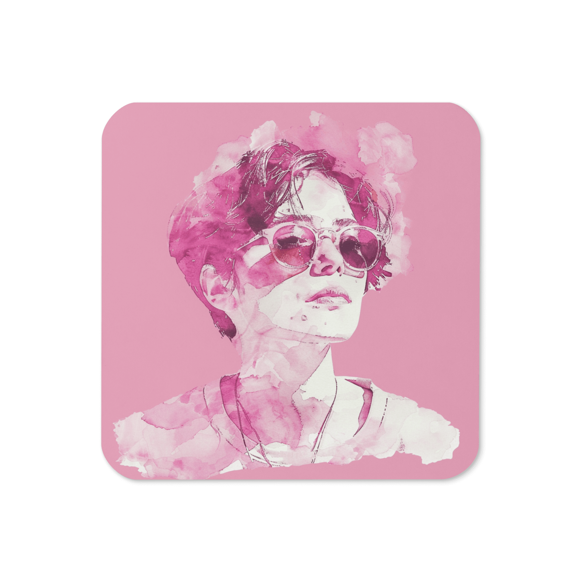 Pink Attitude Coaster