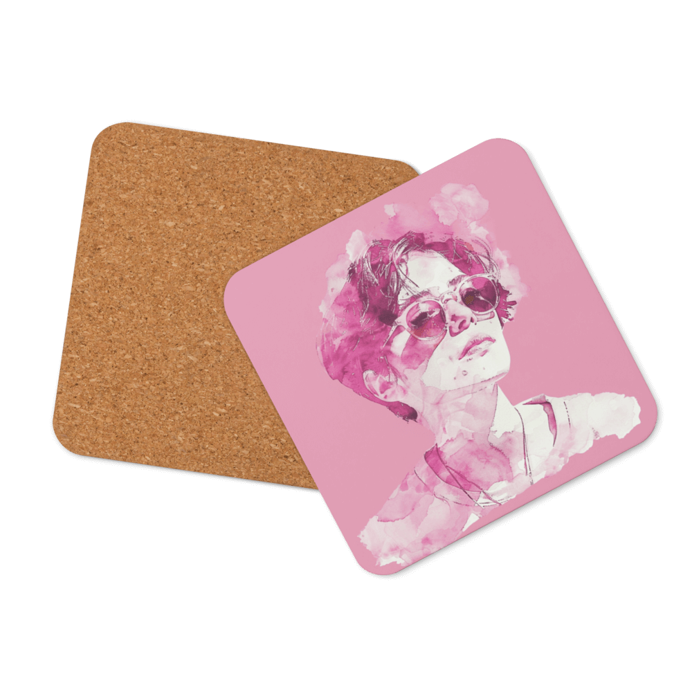 Pink Attitude Coaster