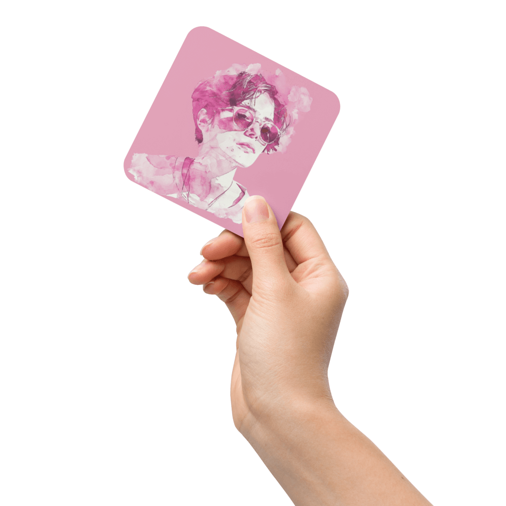Pink Attitude Coaster