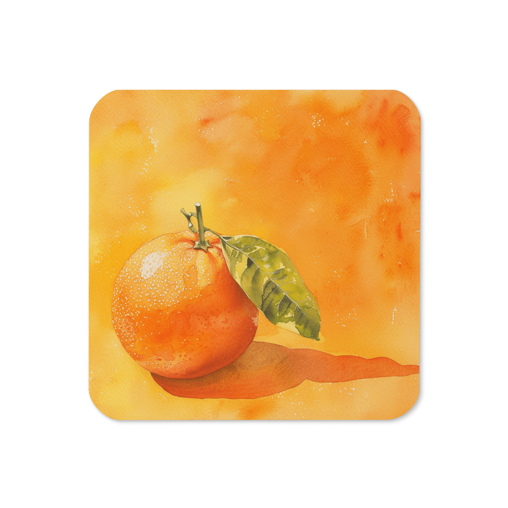 Serene Orange Coaster