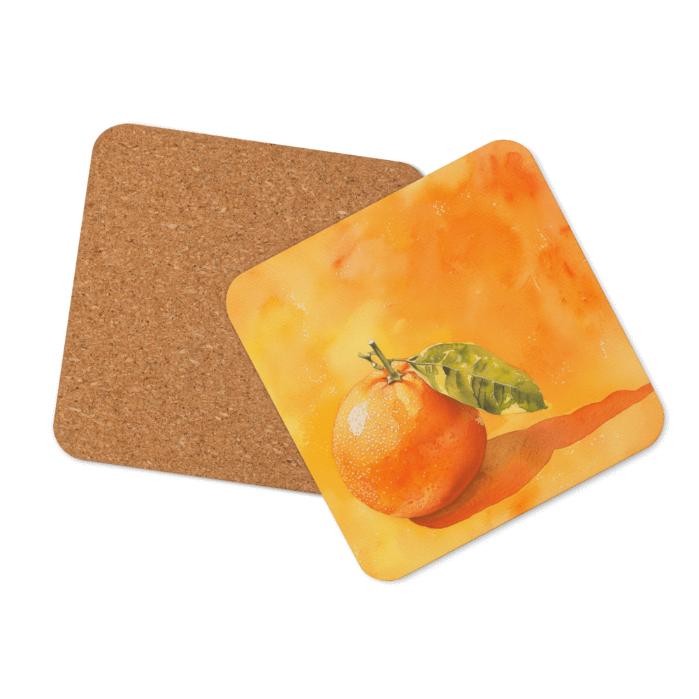 Serene Orange Coaster