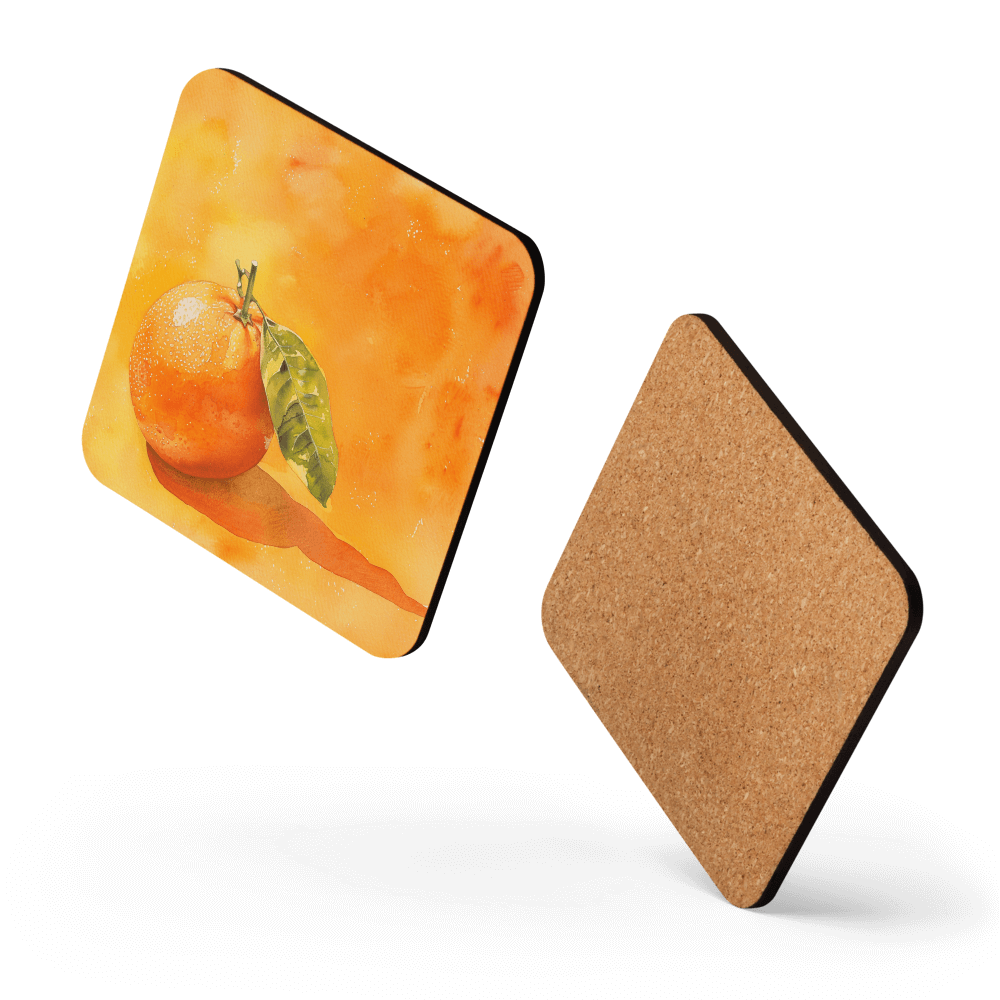 Serene Orange Coaster