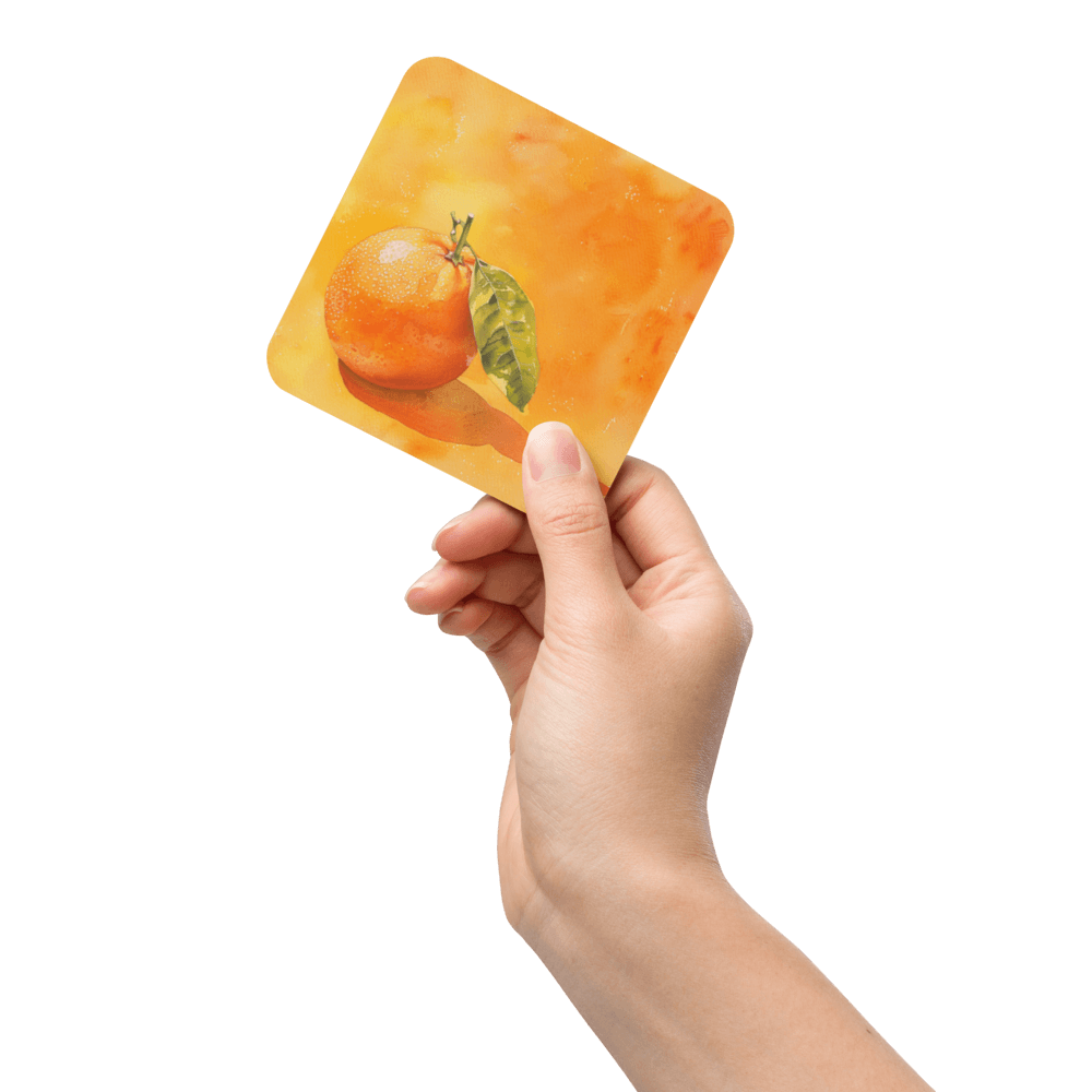 Serene Orange Coaster