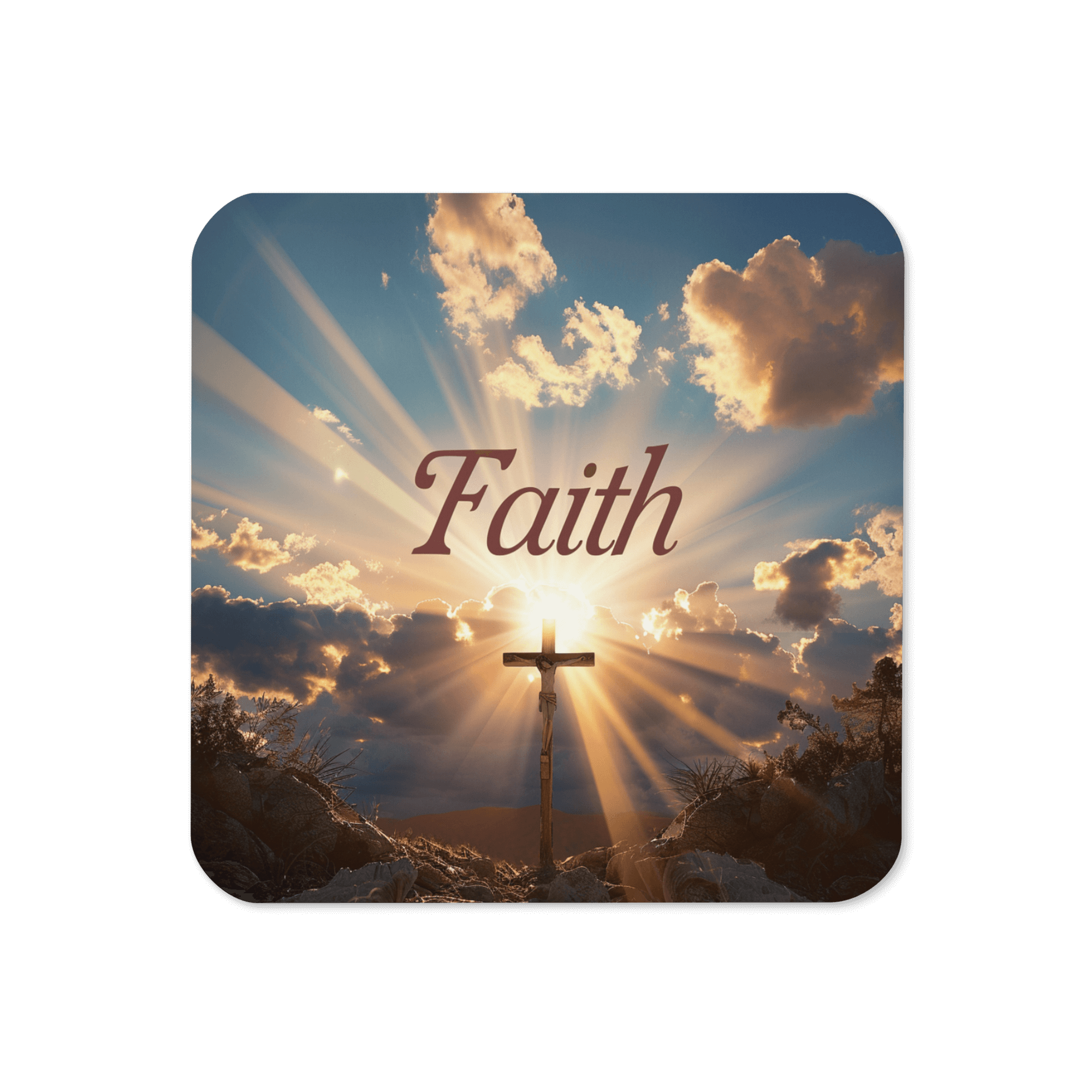 Radiant Faith Coaster