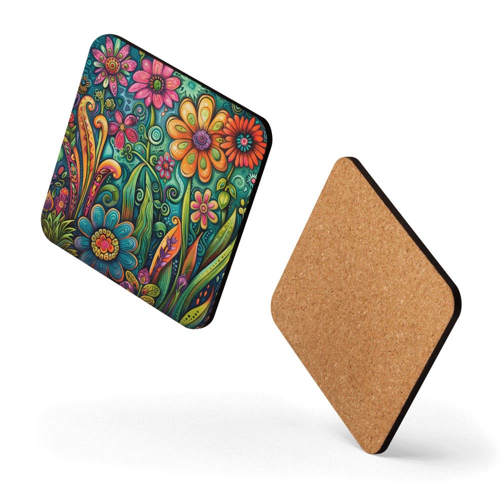 Flower Dimension Coaster