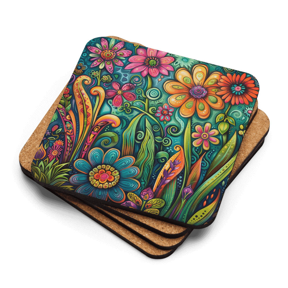 Flower Dimension Coaster