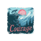 Unlimited Courage Coaster
