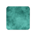 Watercolour Teal Coaster
