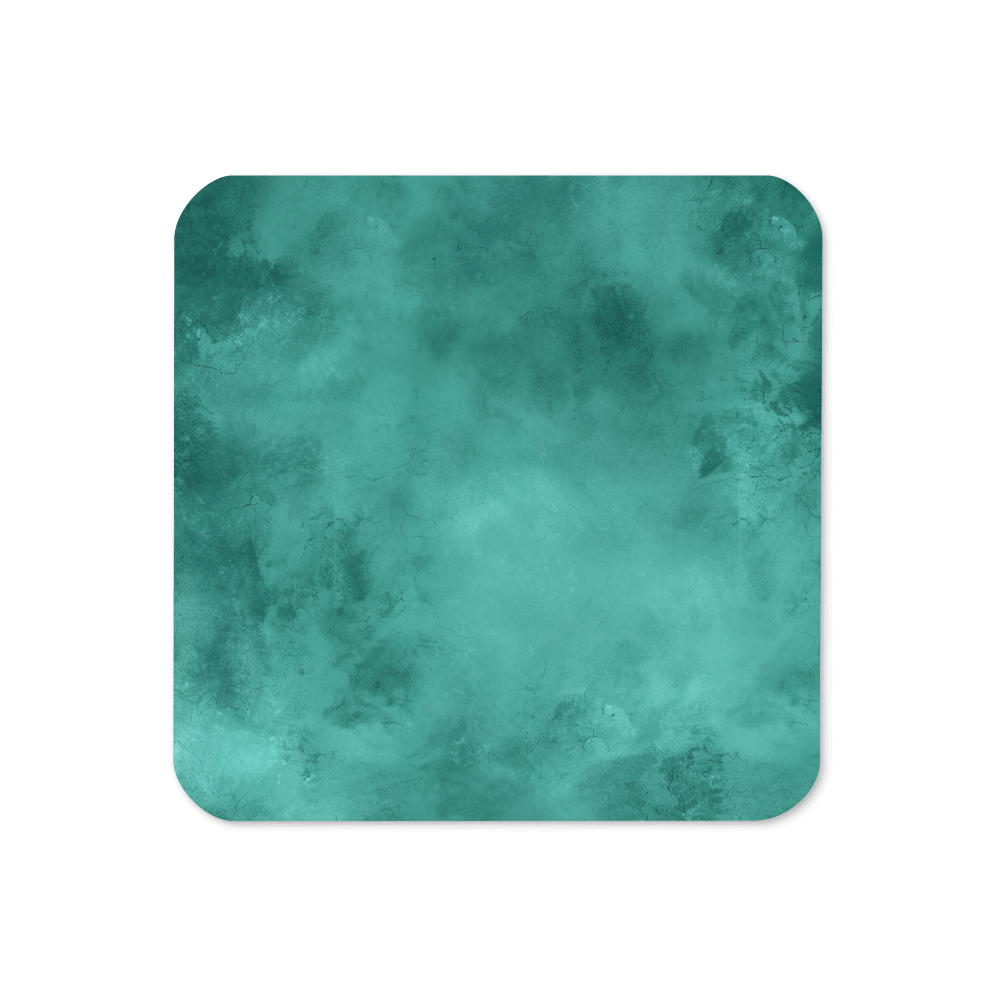 Watercolour Teal Coaster