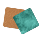 Watercolour Teal Coaster