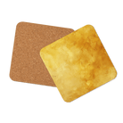 Watercolour Gold Coaster