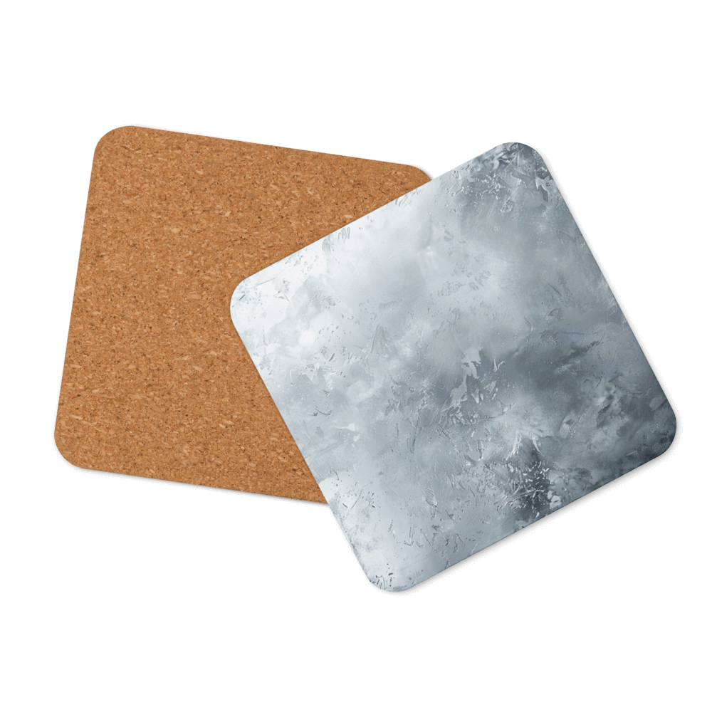 Watercolour Silver Coaster