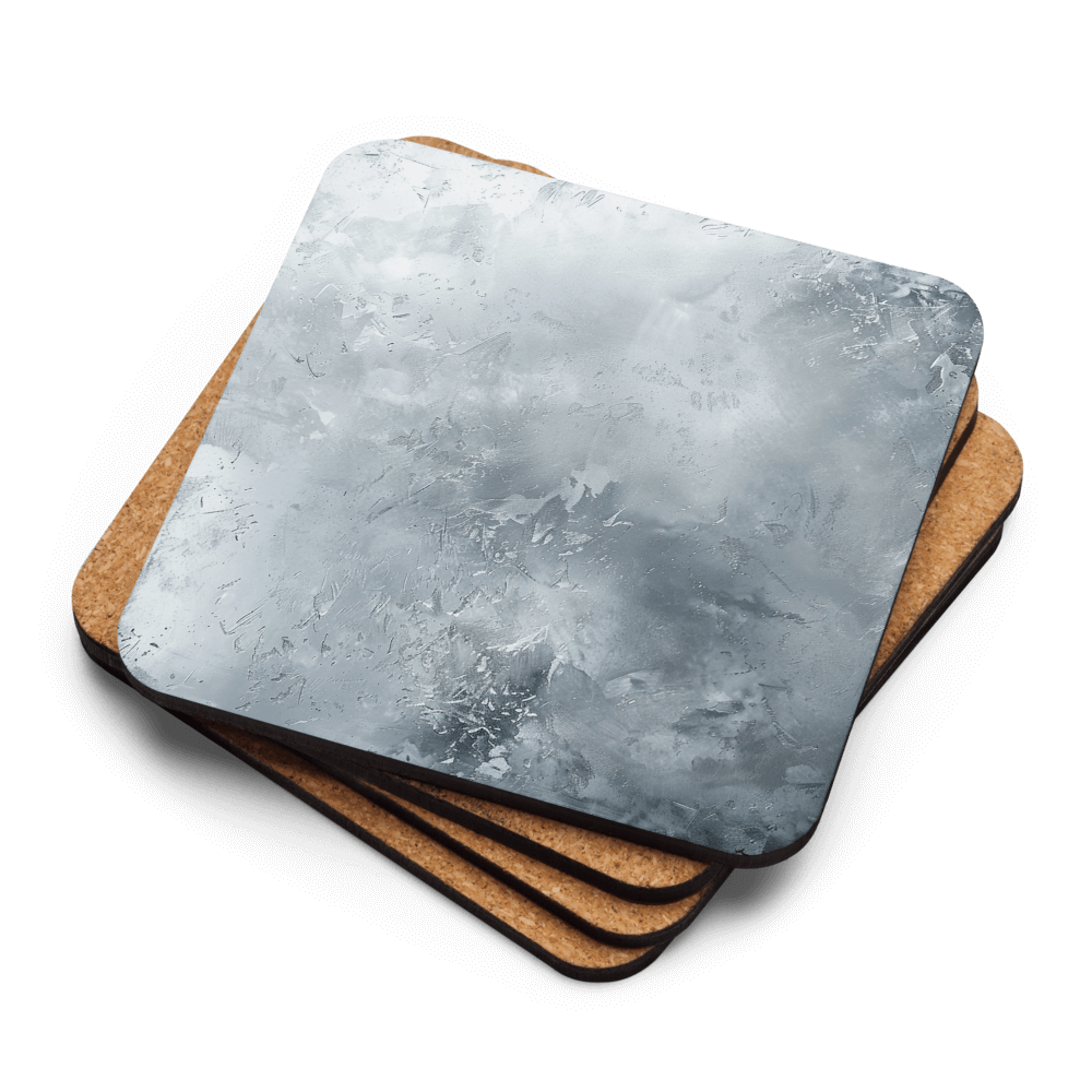 Watercolour Silver Coaster
