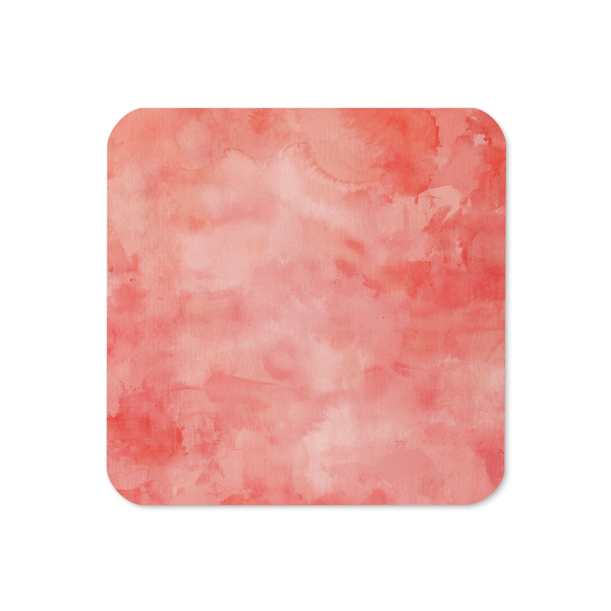 Watercolour Salmon Coaster