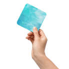 Watercolour Cyan Coaster