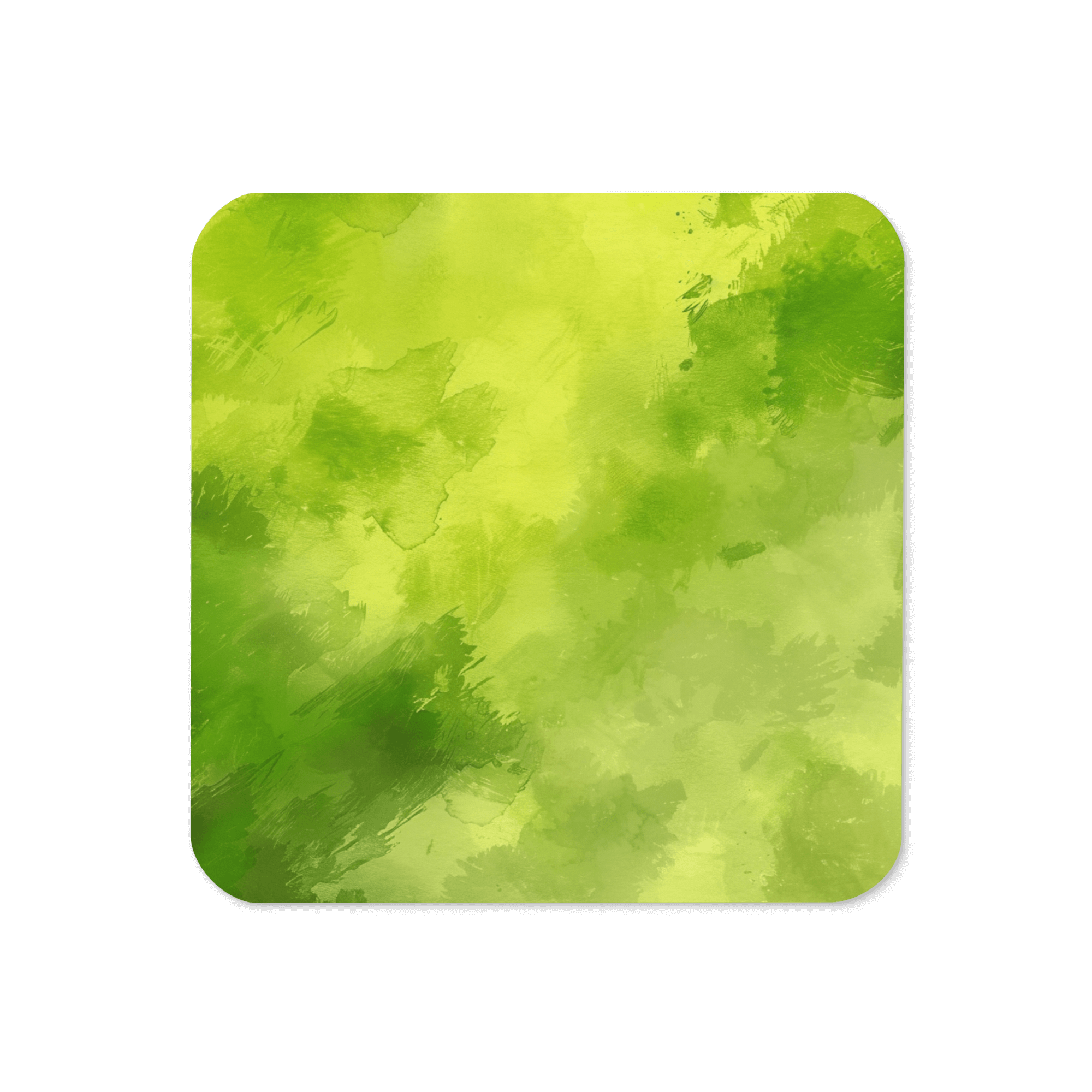 Watercolour Lime Coaster