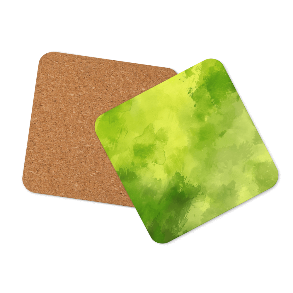 Watercolour Lime Coaster