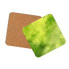 Watercolour Lime Coaster