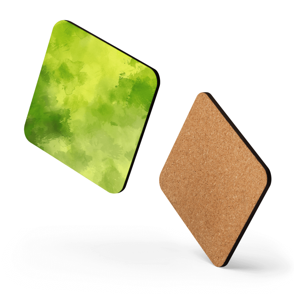 Watercolour Lime Coaster