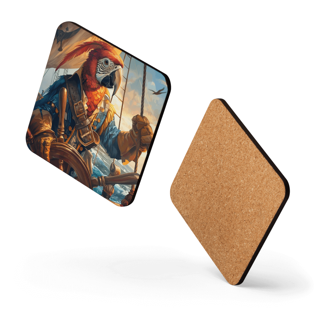 Pirate Parrot Coaster