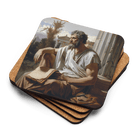 Greek Philosopher Coaster