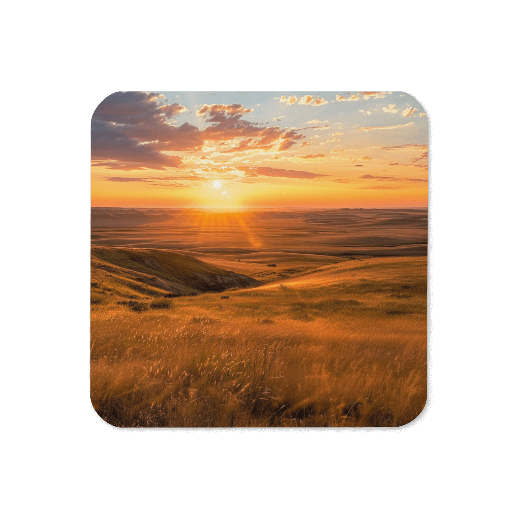 Amber Horizon Coaster