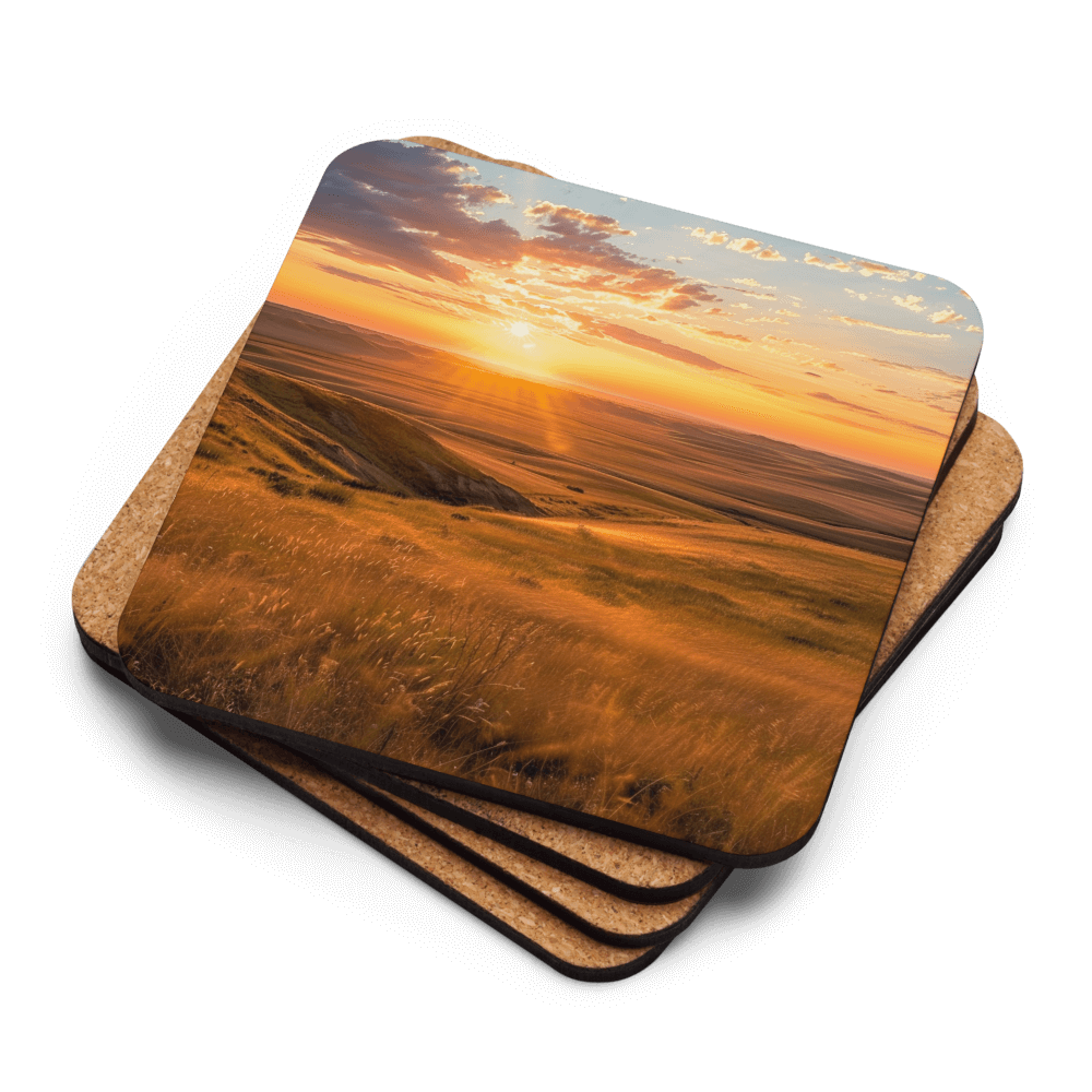Amber Horizon Coaster