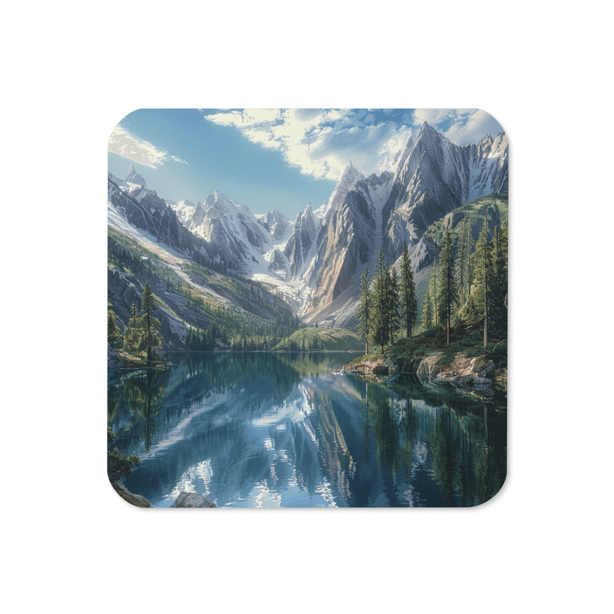 Silent Serenity Coaster