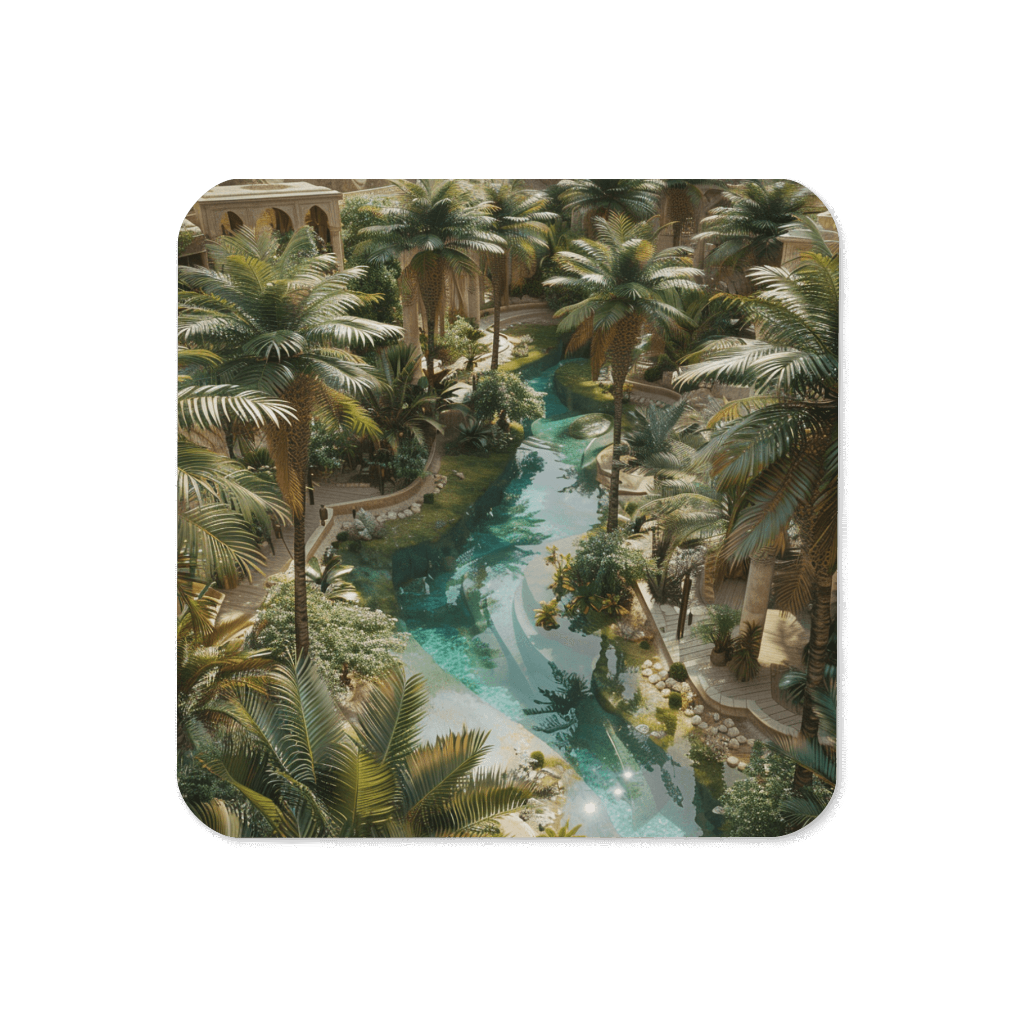 Opal Oasis Coaster
