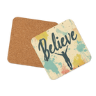 Believe Silhouette Coaster