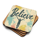 Believe Silhouette Coaster