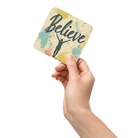 Believe Silhouette Coaster