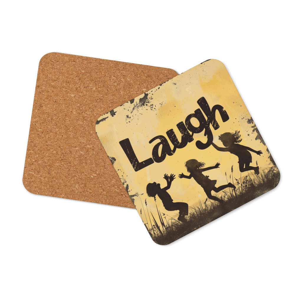 Youthful Laugh Coaster