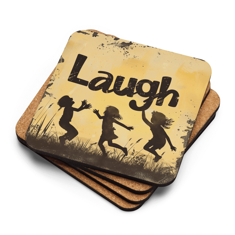Youthful Laugh Coaster