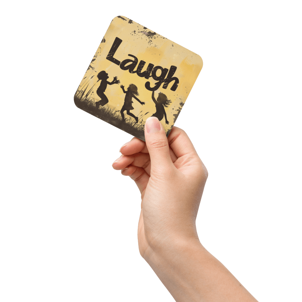 Youthful Laugh Coaster