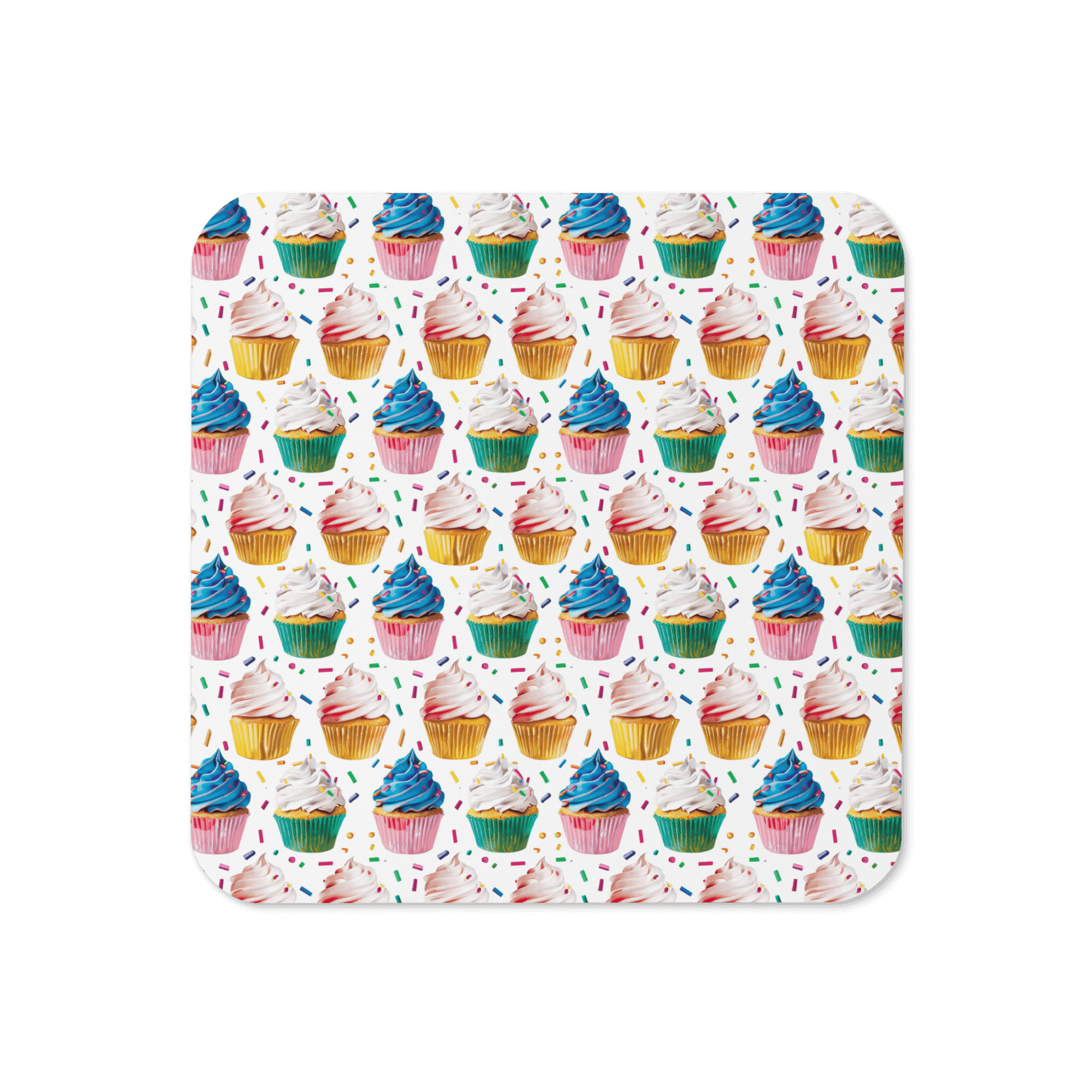 Cupcake Sprinkles Coaster