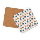 Cupcake Sprinkles Coaster